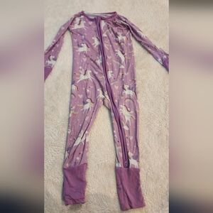 Little Sleepies Stella's Unicorn Bamboo Zippy 12-18 Months